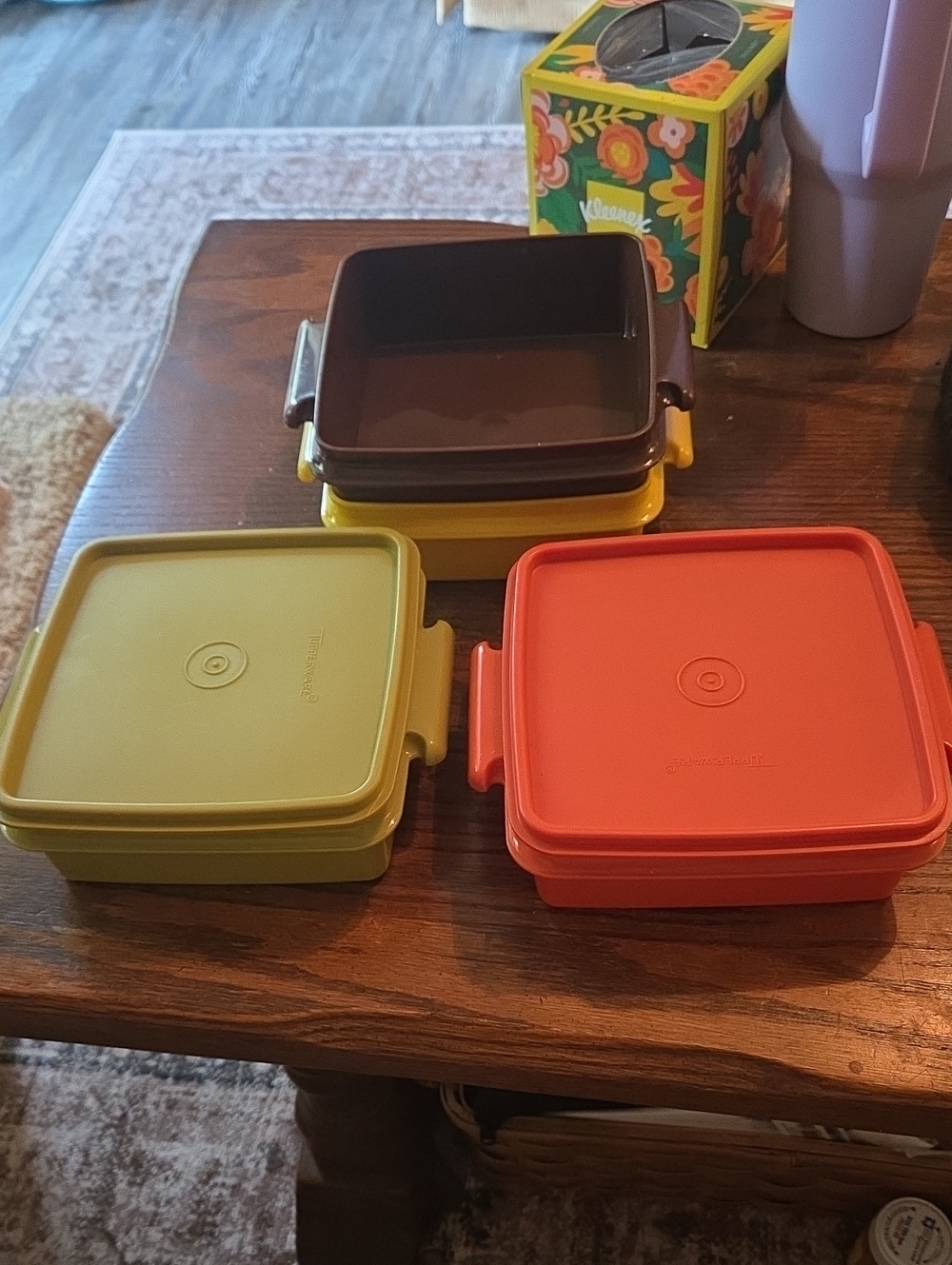 Tupperware Set Of Sandwich Keepers VTG